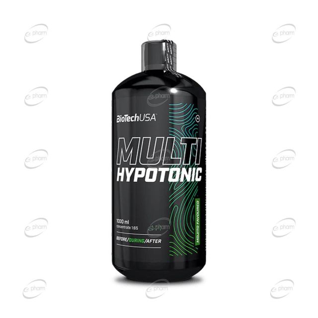 MULTI HYPOTONIC DRINK течен BIOTECH USA-1000 мл(Мохито)