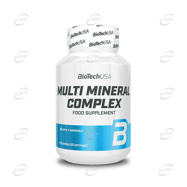 MULTI MINERAL COMPLEX таблетки BIOTECH USA
