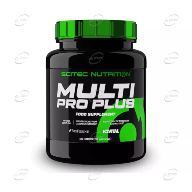 MULTI PRO PLUS дози SCITEC NUTRITION