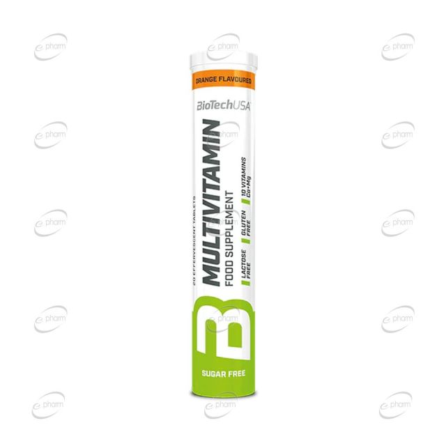 MULTIVITAMIN ефервесцентни таблетки BIOTECH USA