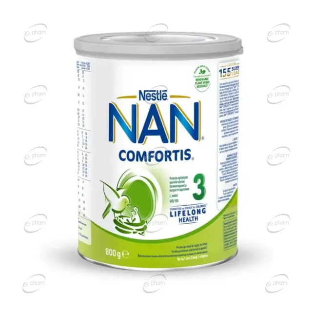 NAN Comfortis 3 Обогатено мляко 12+ месеца