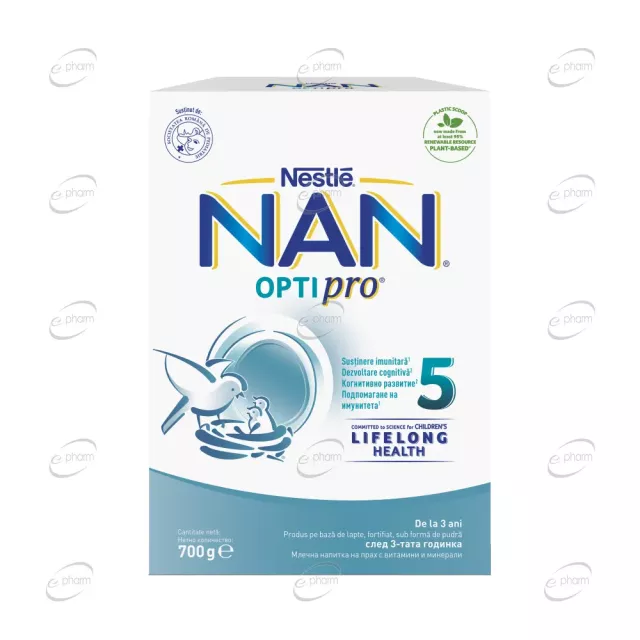 NAN OptiPro 5 Обогатена млечна напитка 3+ години