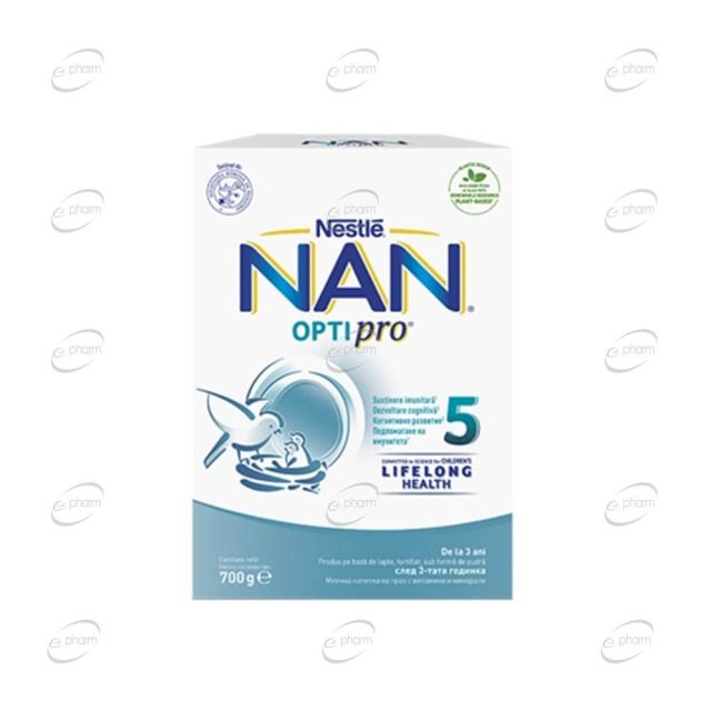 NAN Optipro 5 Обогатена млечна напитка 3+ години