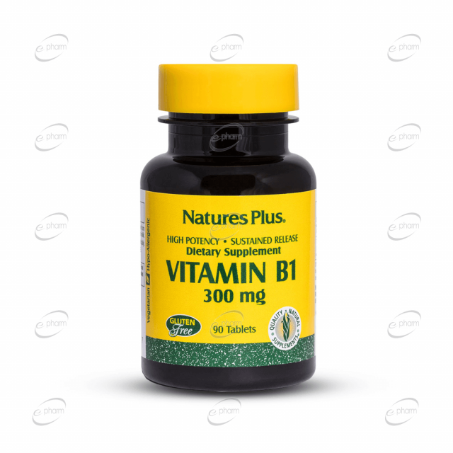 Витамин Б-1 (Тиамин) таблетки Natures plus