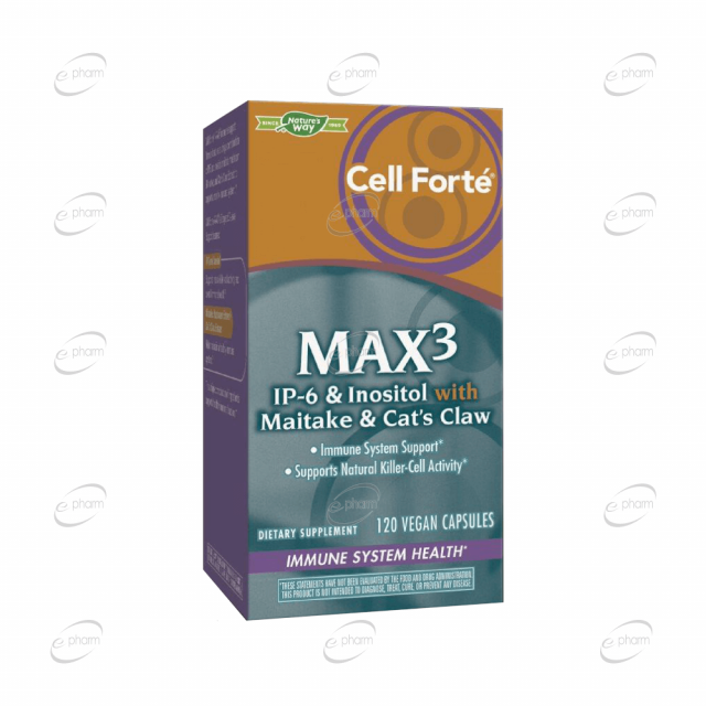 CELL FORTE MAX3 капсули Nature's Way