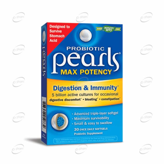 PEARLS MAX POTENCY DIGESTION AND IMMUNITY Nature's Way