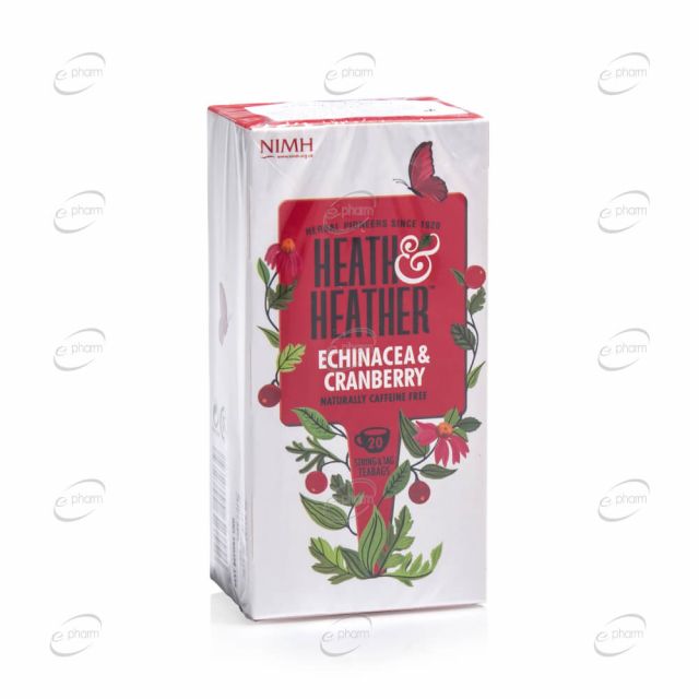 HEATH HEATHER Echinacea and Cranberry чай филтър