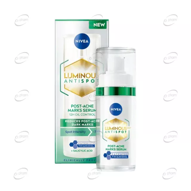 NIVEA Cellular Luminous 3в1 Серум против петна от акне