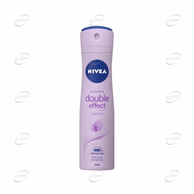 NIVEA DOUBLE EFFECT violet sense дезодорант спрей