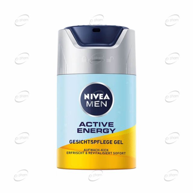 NIVEA MEN Active Energy гел-крем за лице