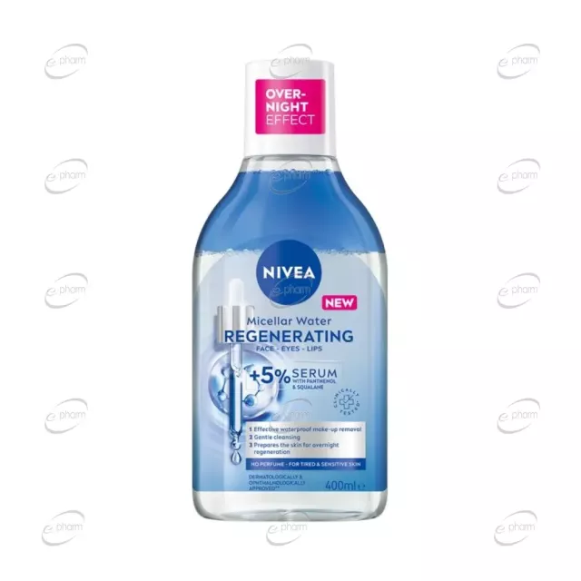 NIVEA Regenerating Мицеларна вода със серум с пантенол