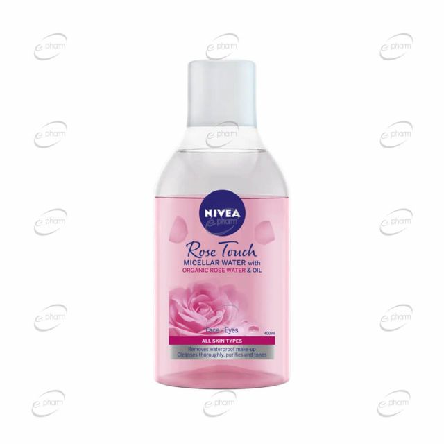 NIVEA ROSE TOUCH двуфазна мицеларна вода с розово масло