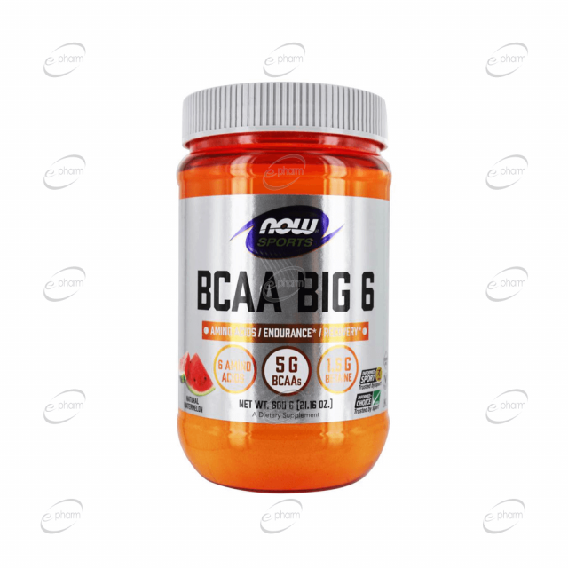 BCAA BIG 6 пудра Now Foods