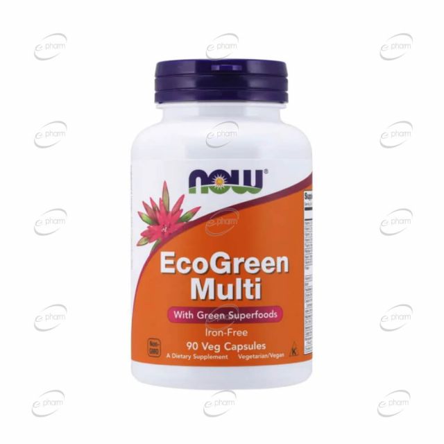 ECO GREEN MULTI капсули Now Foods