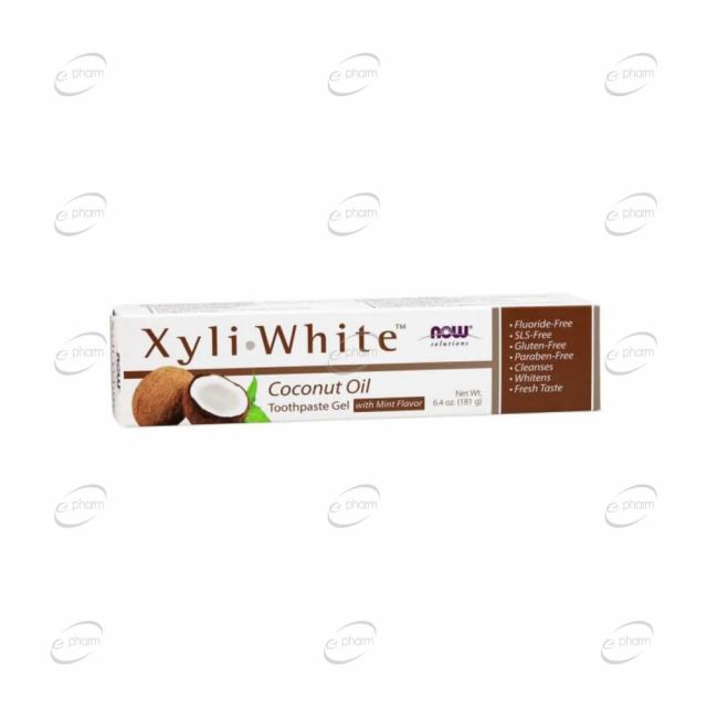 XyliWhite Coconut oil Now Foods