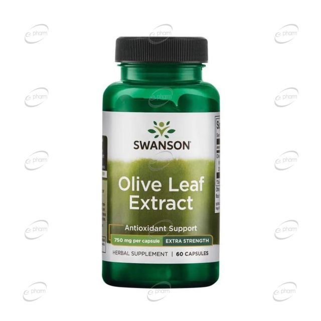 OLIVE LEAF EXTRACT 750 mg капсули SWANSON