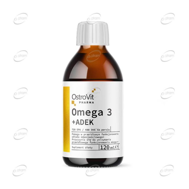 OMEGA 3 + ADEK сироп OstroVit