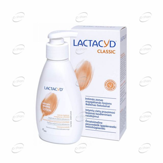LACTACYD CLASSIC интимен почистващ лосион