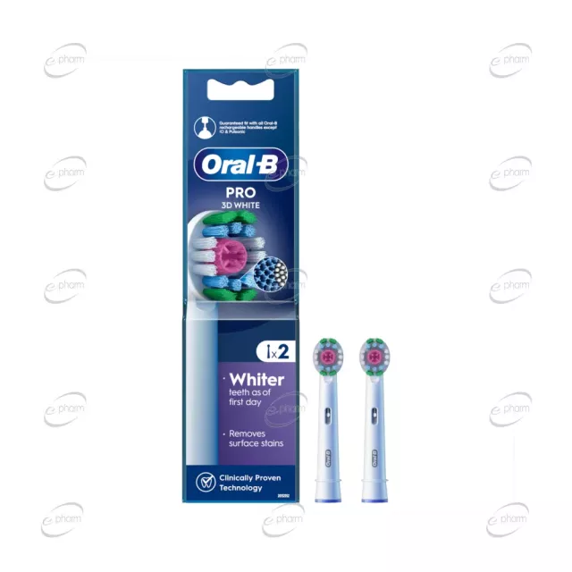 Oral-B 3D White Накрайник за ел. четка