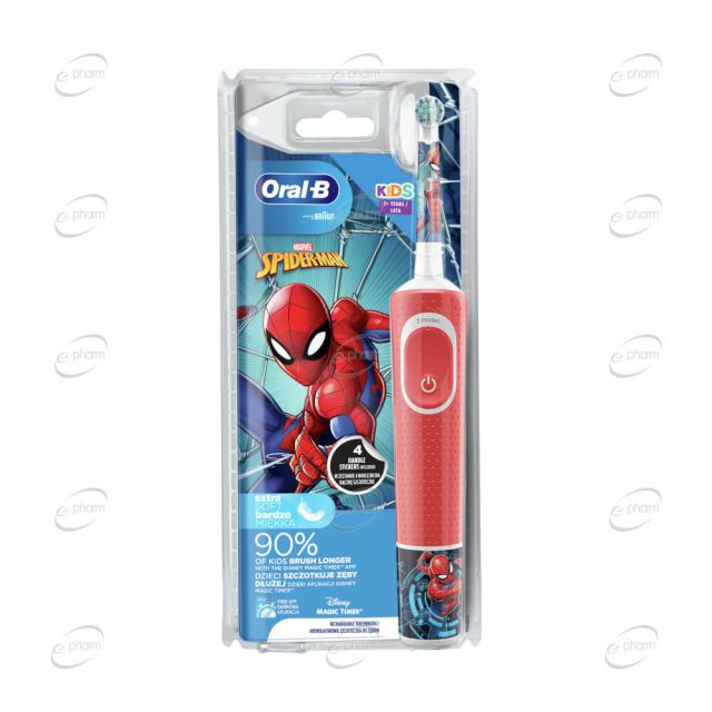 Oral-B D100 Vitality KIDS 3+ Spiderman