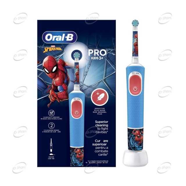 Oral-B PRO KIDS 3+ Spiderman