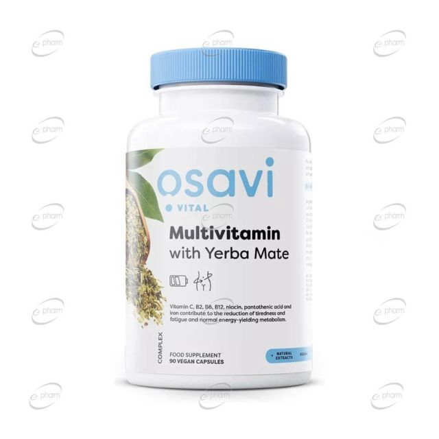 Multivitamin with Yerba Mate капсули OSAVI