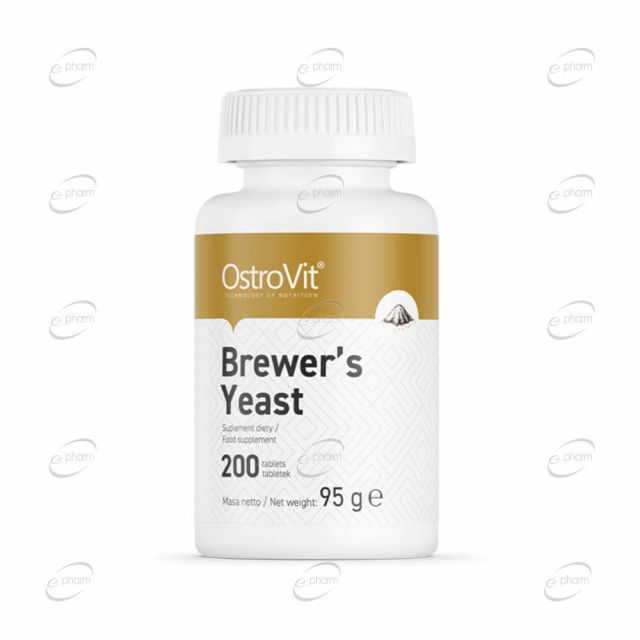 BREWER'S YEAST 400 mg таблетки OstroVit