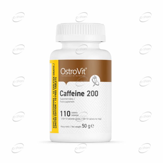 CAFFEINE-200 таблетки Ostrovit