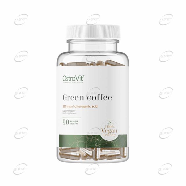 GREEN COFFEE 500 mg/VEGE капсули Ostrovit