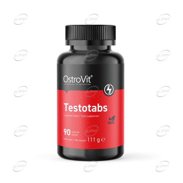 TESTOTABS Testosterone Booster таблетки OstroVit