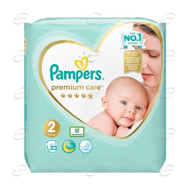 Pampers Premium Care №2 х 23 броя (SMP)