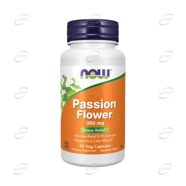 PASSION FLOWER капсули Now Foods