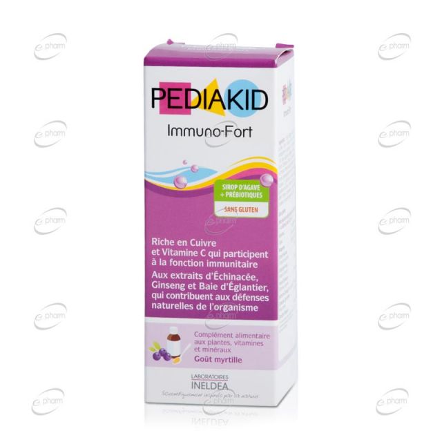 PEDIAKID IMMUNO-FORT сироп за имунитет за деца