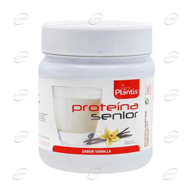 PLANTIS Суроватъчен протеин за хора над 55 г с вкус на ванилия Artesania Agricola