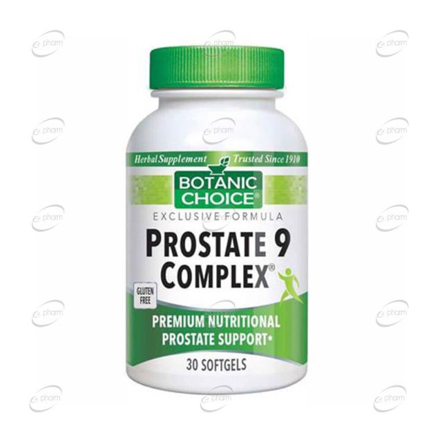 PROSTATE 9 COMPLEX капсули BOTANIC CHOICE