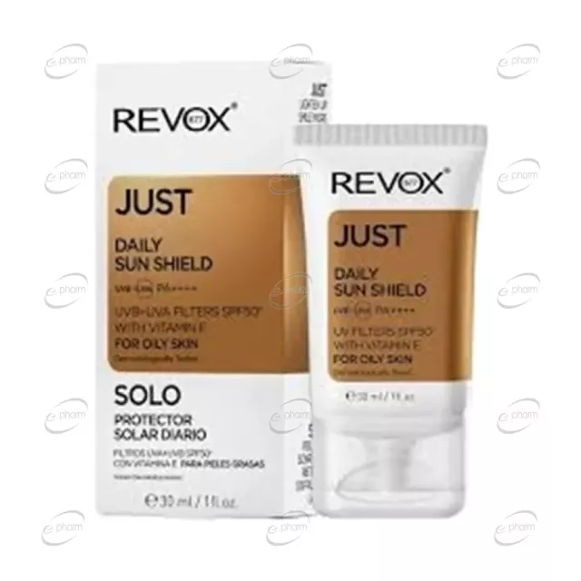 Revox B77 Just Ежедневна слънцезащита за мазна кожа
