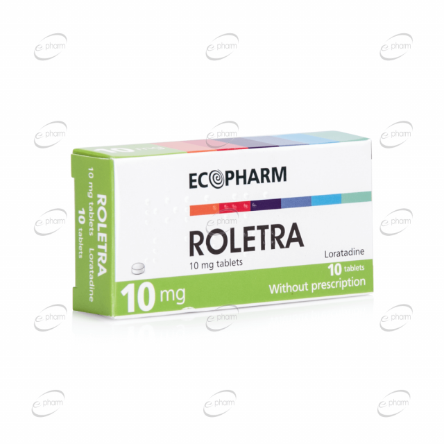 РОЛЕТРА 10 мг таблетки ECOPHARM