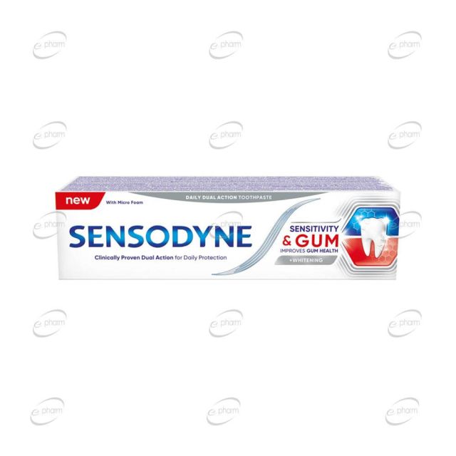 SENSODYNE Sensitivity & Gum Whitening
