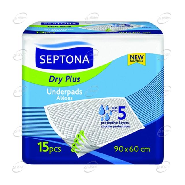 SEPTONA DRY PLUS Underpads еднократни чаршафи