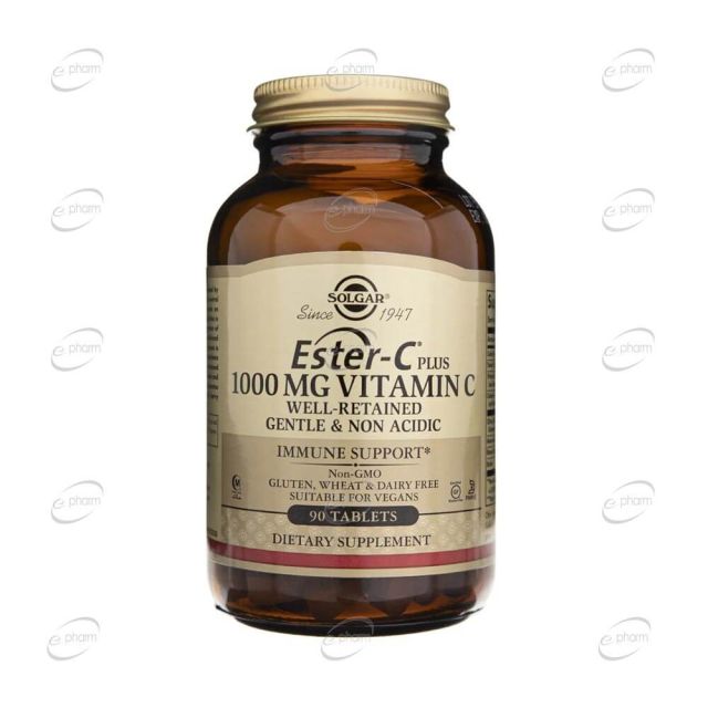 ESTER-C PLUS 1000 mg Vitamin C таблетки SOLGAR