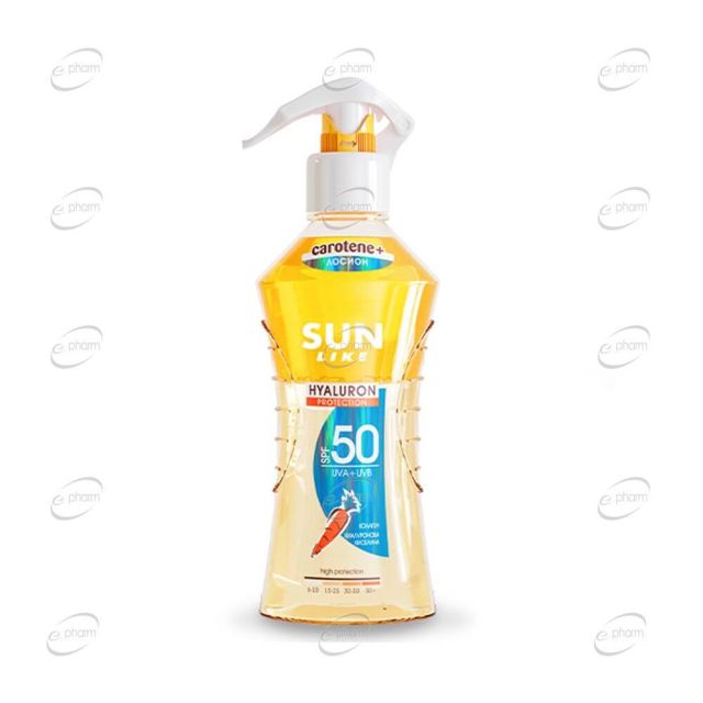 SUN LIKE HYALURON PROTECT Слънцезащитен двуфазен лосион SPF 50
