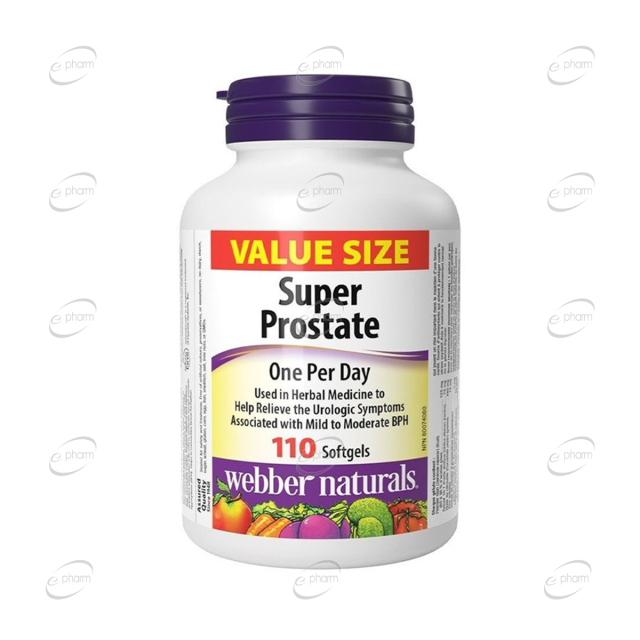 SUPER PROSTATE дражета Webber Naturals