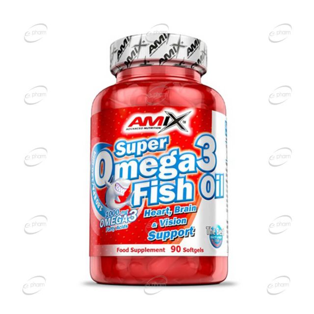 Super Omega3 Fish Oil дражета AMIX