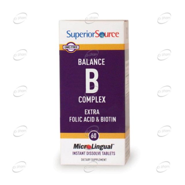 BALANCE B COMPLEX таблетки SuperiorSource