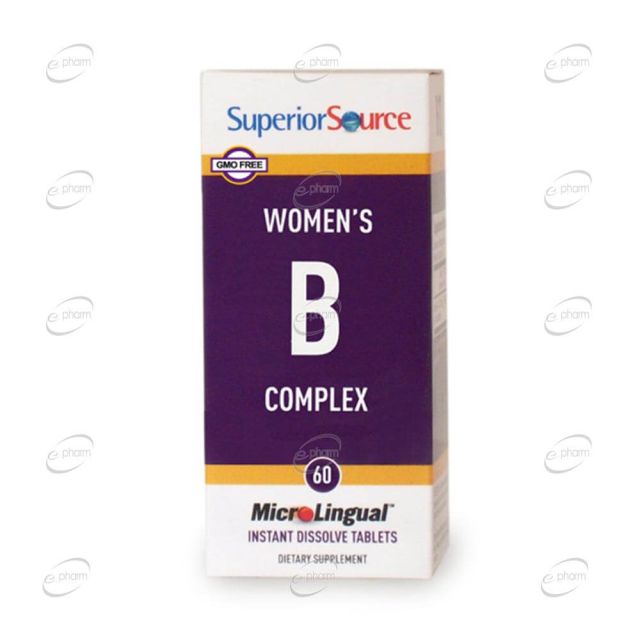 WOMEN'S B COMPLEX таблетки SuperiorSource