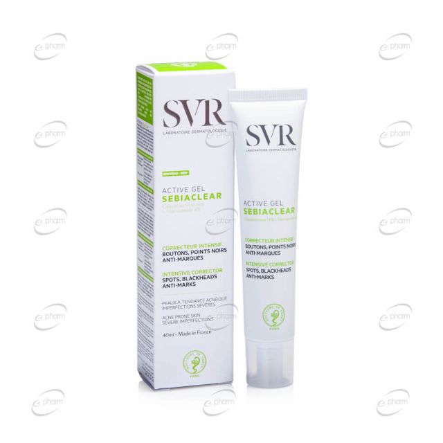 SVR Sebiaclear Активен крем гел за мазна кожа