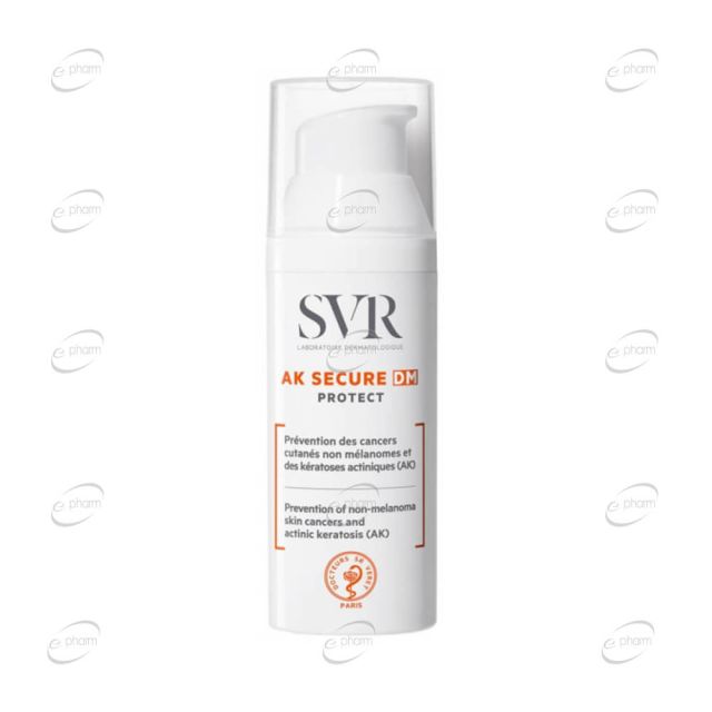 SVR AK SECURE DM PROTECT Слънцезащитен флуид за превенция срещу рак