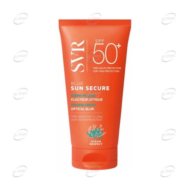 SVR SUN SECURE слънцезащитен крем с фотоотразяващи пигменти SPF 50