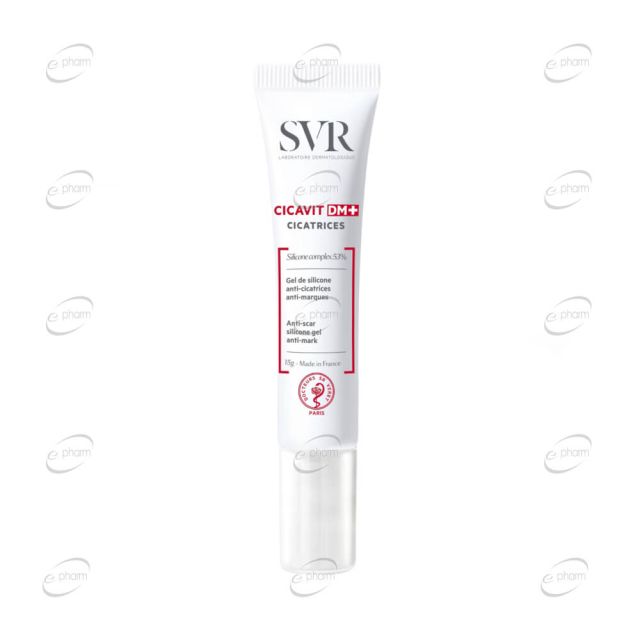 SVR CICAVIT DM+ CICATRICES силиконов гел против белези и сърбеж