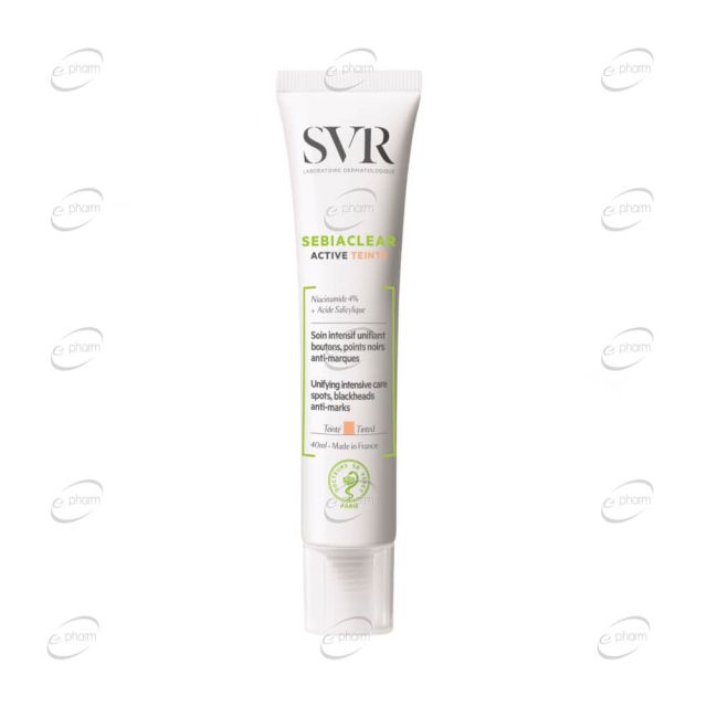 SVR SEBIACLEAR ACTIVE тениращ слънцезащитен крем